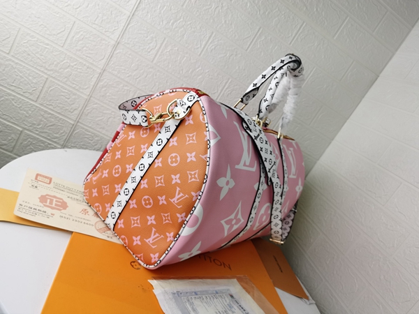 ルイヴィトンバッグ側面デザイン